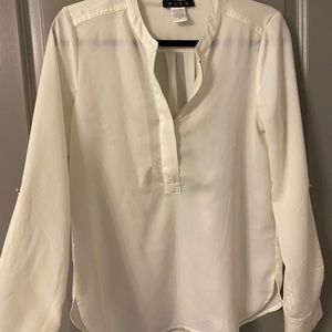 BLVD Ivory Blouse